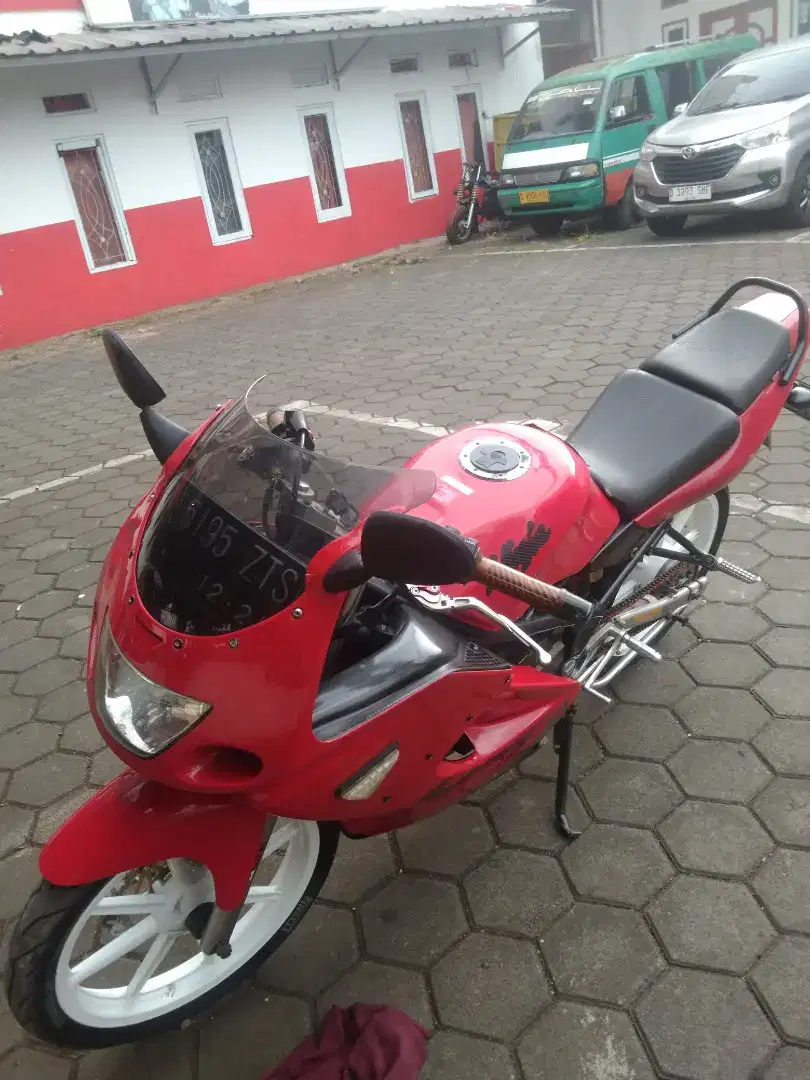 kawasaki ninja KRR OLD tahun 2011 monggo