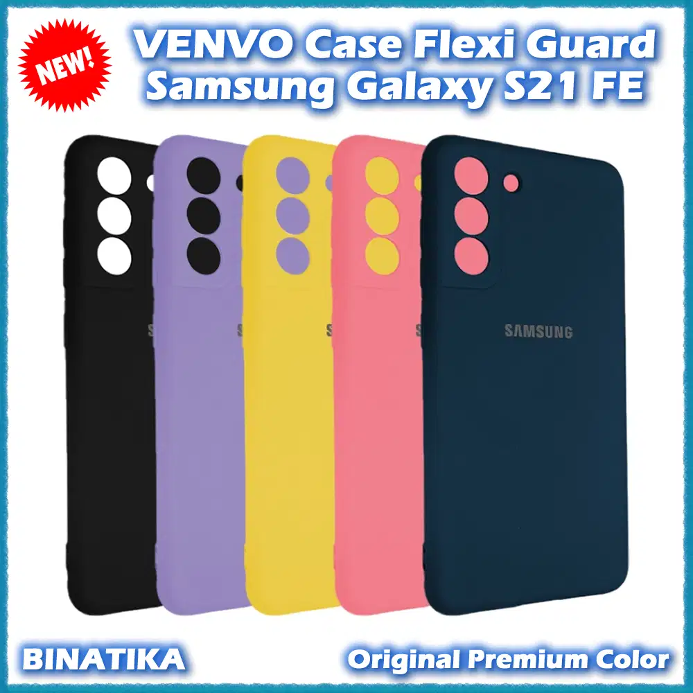 Original Case VENVO Flexi Guard For Samsung Galaxy S21FE M54 A21S Case