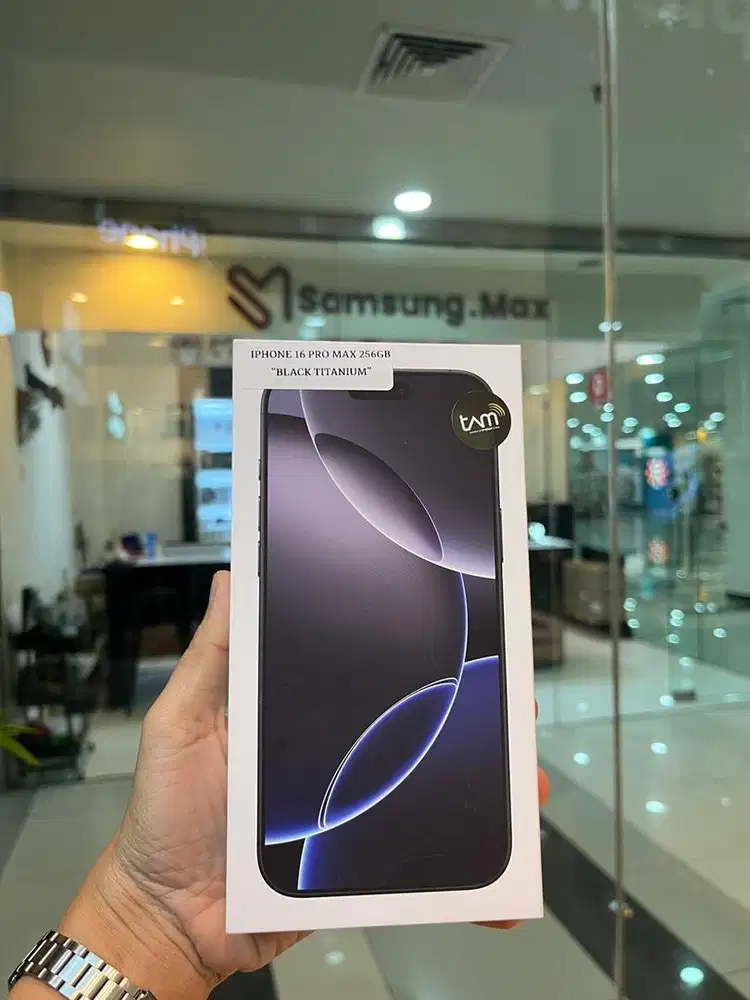 IPHONE 16 promax 256GB GARANSI RESMI IBOX 1thn