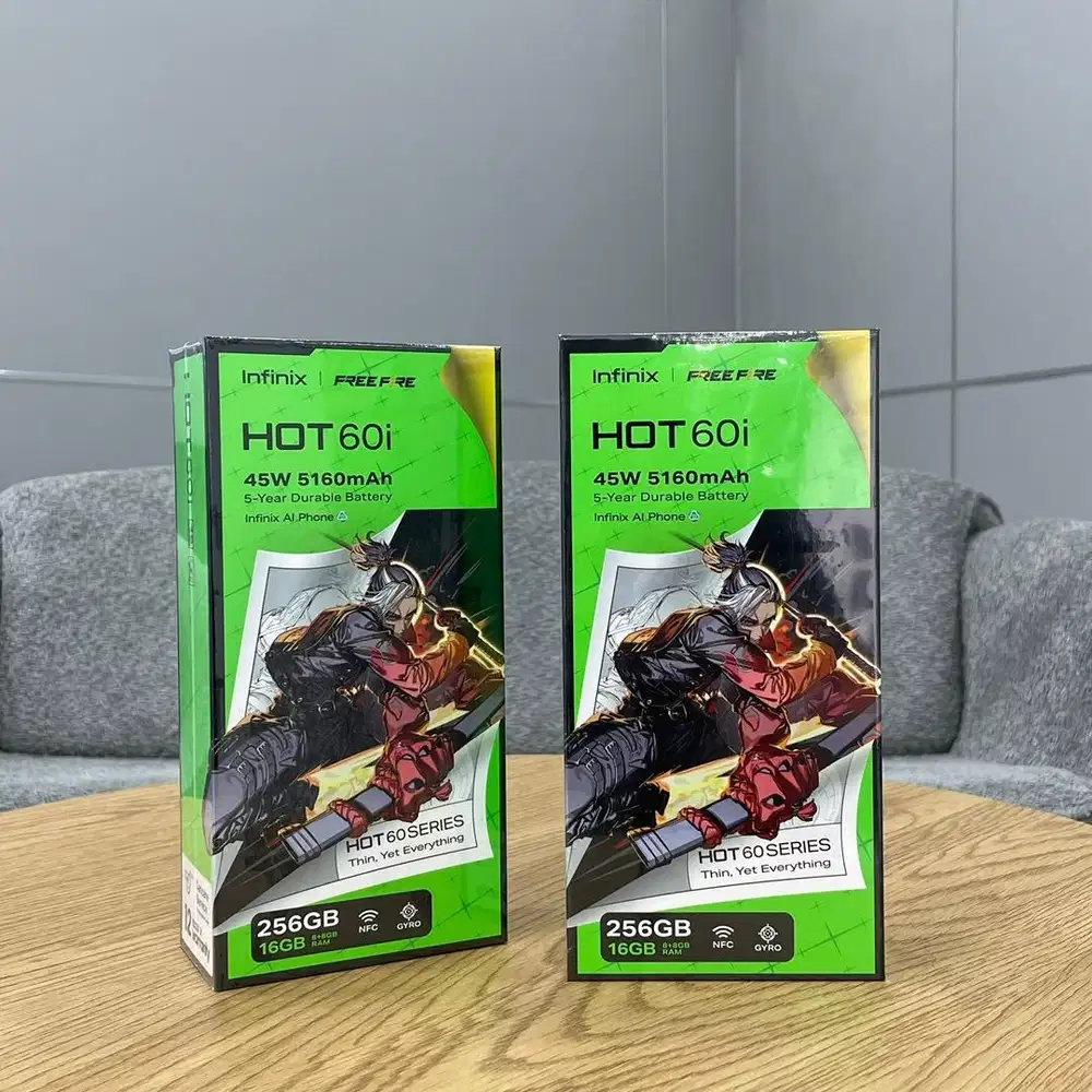 INFINIX HOT 60i 8/256 GB Original Garansi Resmi