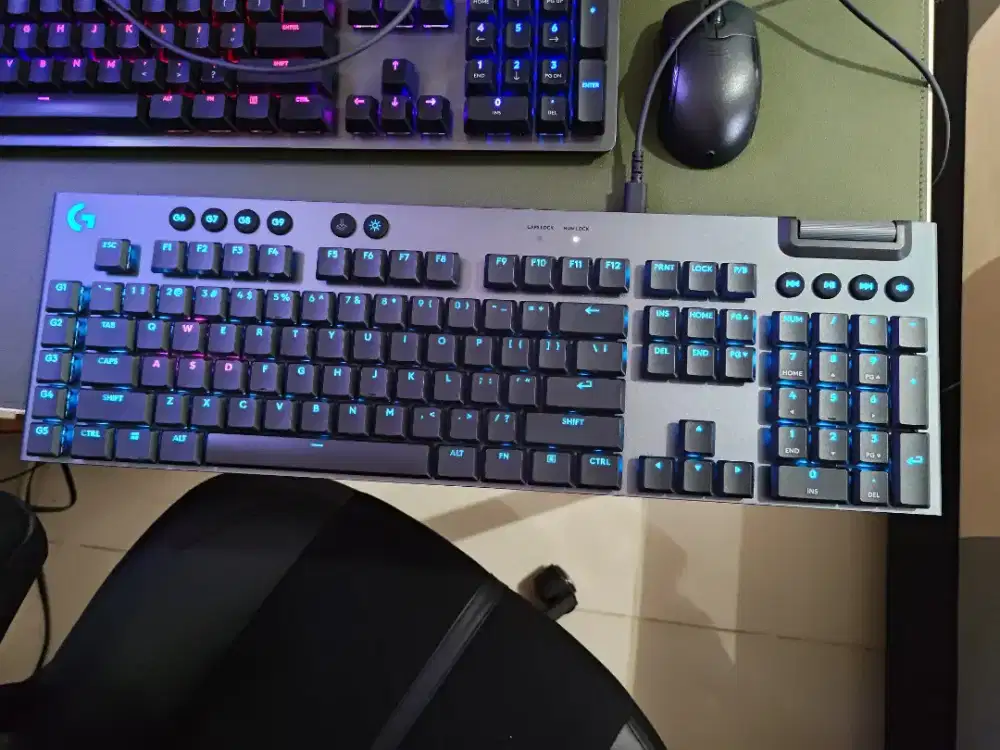 Keyboard Logitech G915 X Wired Brown Switch Kondisi Second