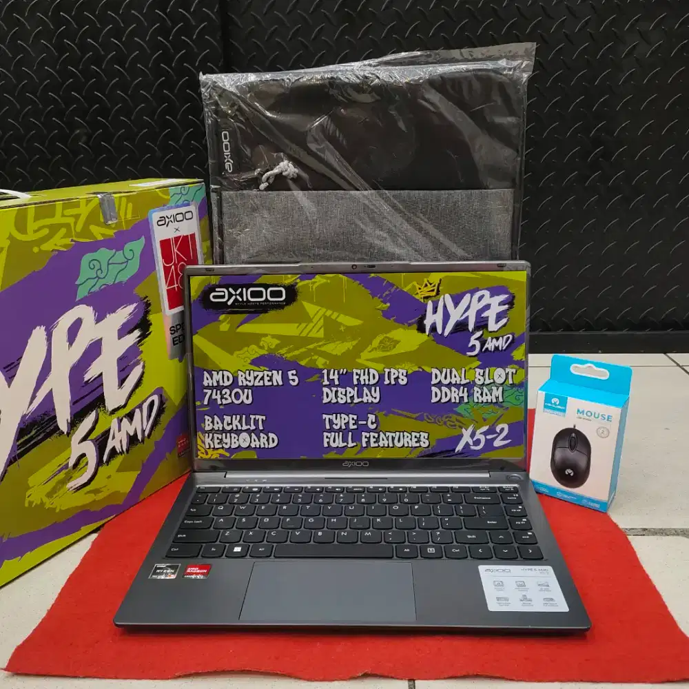 AXIOO HYPE 5 AMD X5-2