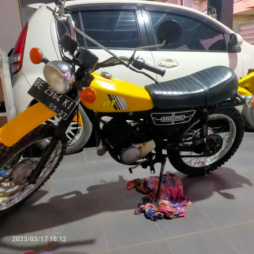 Yamaha DT.th:1980 surat-surat lengkap+faktur