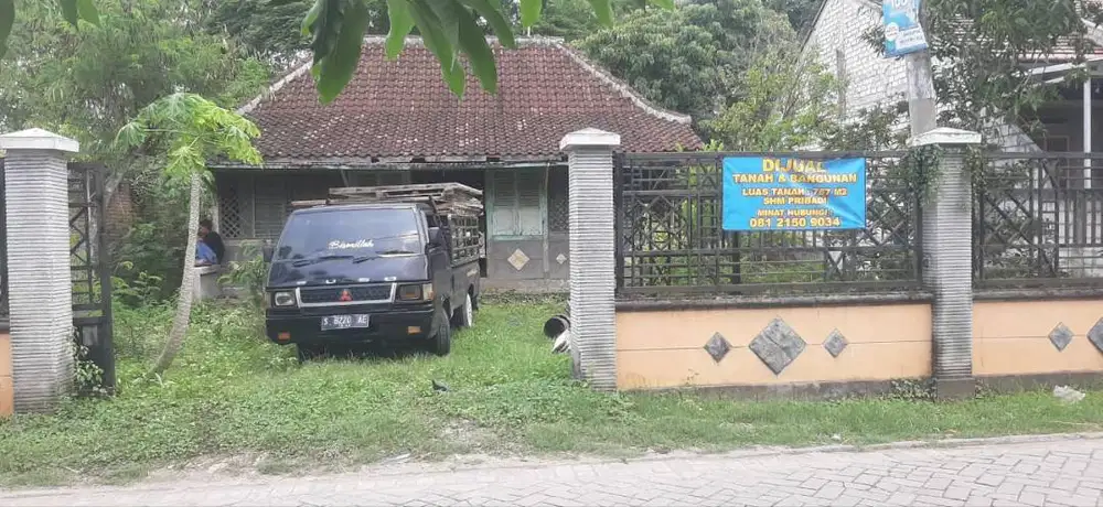 Di jual cepat tanah pekarangan BU, nego tipis