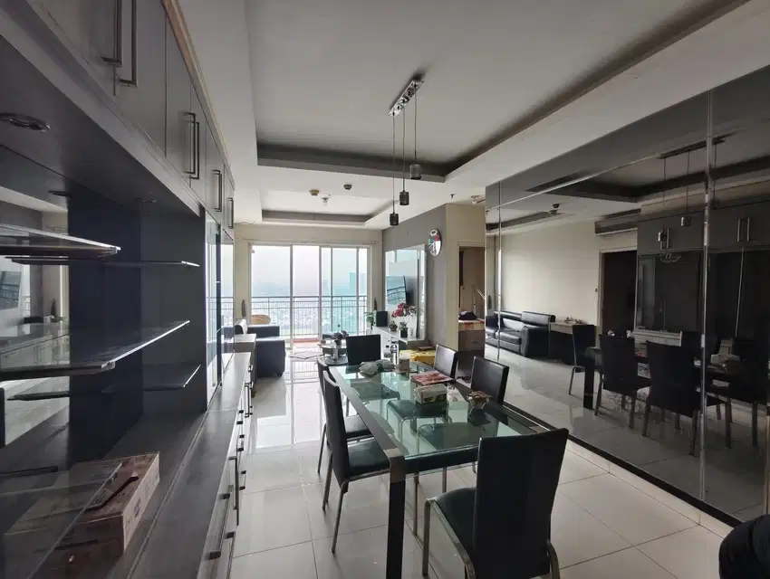 Termurah BU, Apt Moi Frence Walk Kelapa Gading, 3BR 110m, Fullfurnish