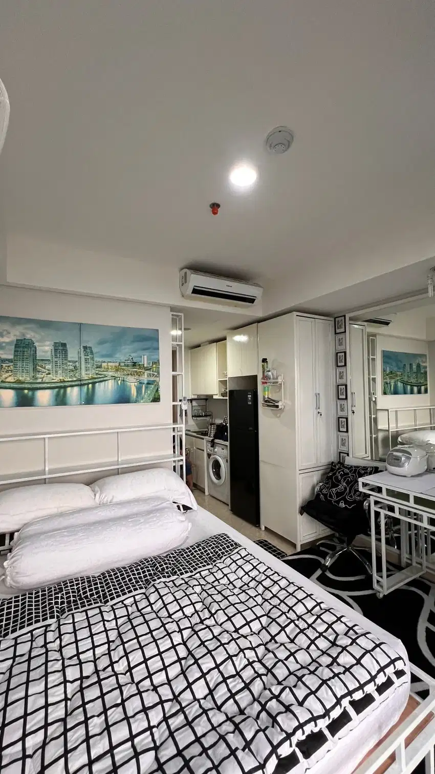 Disewakan Apartemen Gold Coast, Studio, 28m2, Furnish, Sea View