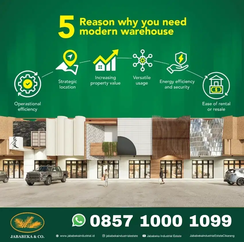 Ruko Bizpark Jababeka Ready Akhir Desember 2025