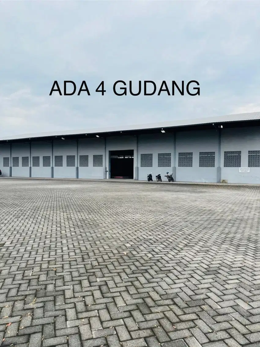 Gudang Kantor Nol Jalan Provinsi Gresik siap pakai