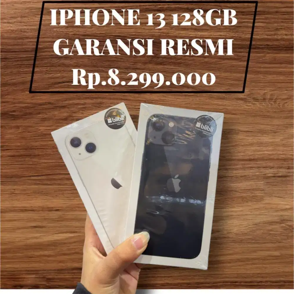 KREDIT IPHONE 13 128GB GARANSI RESMI