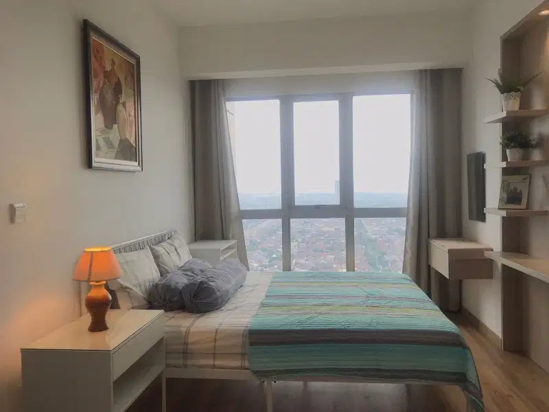 DISEWAKAN Apart MTOWN SIGNATURE 1BR Full Furnish . Depan Mall SMS