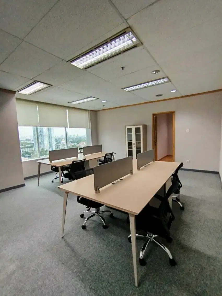 Sewa Kantor Full Furnish 100 m2 di Mega Plaza Rasuna Said Kuningan