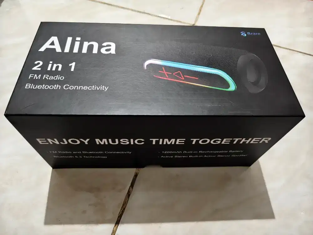 Speaker Bluetooth 2 in 1 Alina Bcare