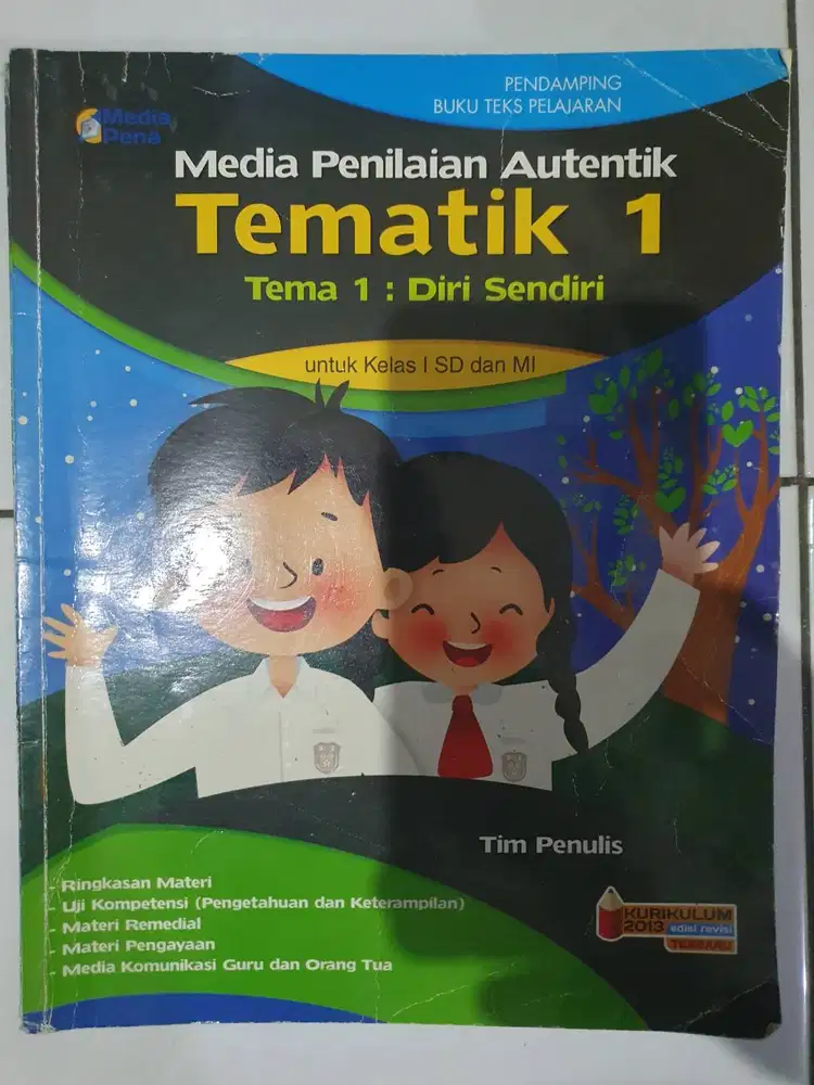 Buku Tematik (1 Tema 1 & 2)