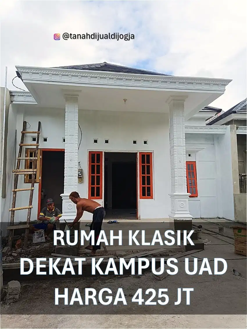 Rumah dekat RS Nur Hidayah di Jl Imogiri Barat KM 10 Proses Bangun