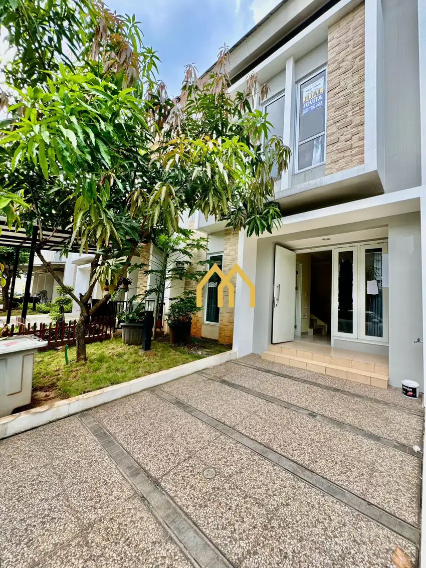DISEWAKAN RUMAH SIAP HUNI 2 LANTAI CLUSTER VERDI SYMPHONIA