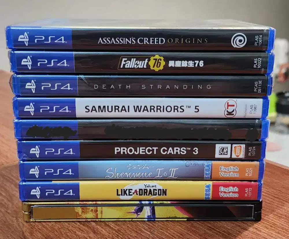 Kaset PS4 Baru & Segel