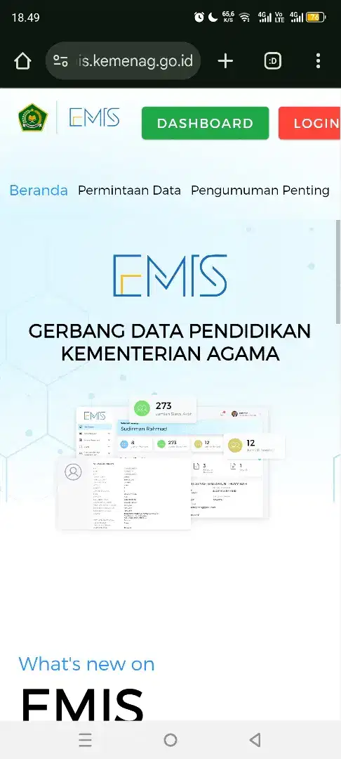 OPERATOR EMIS dan simpatika operator anbk
