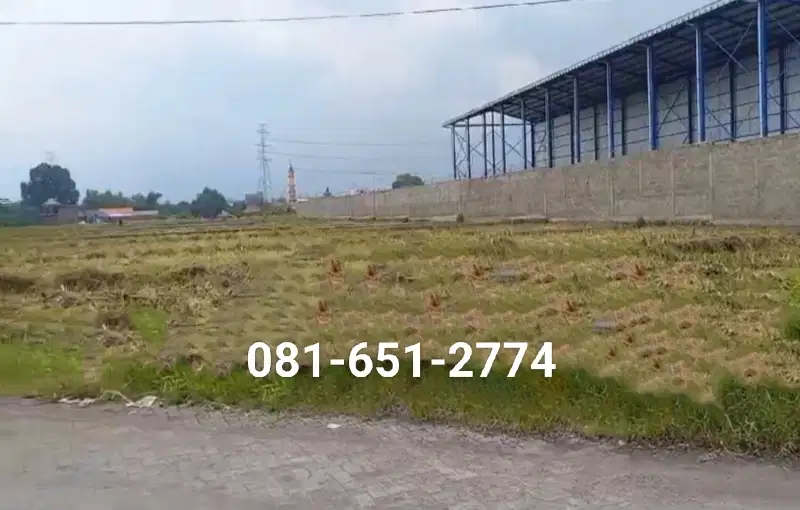 Tanah Industri di Gempol