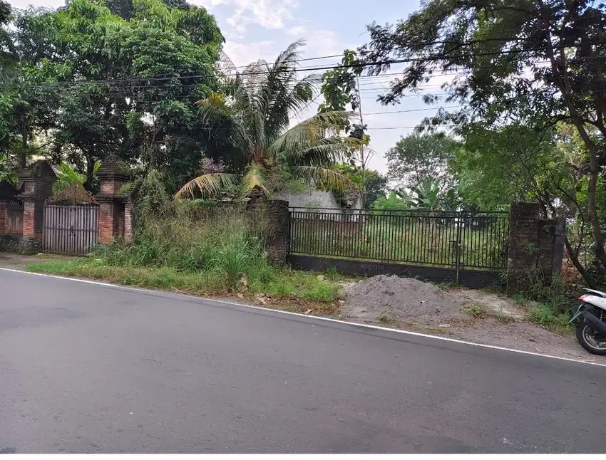 Tanah strategis Zona Merah Industri tepi jalan Raya