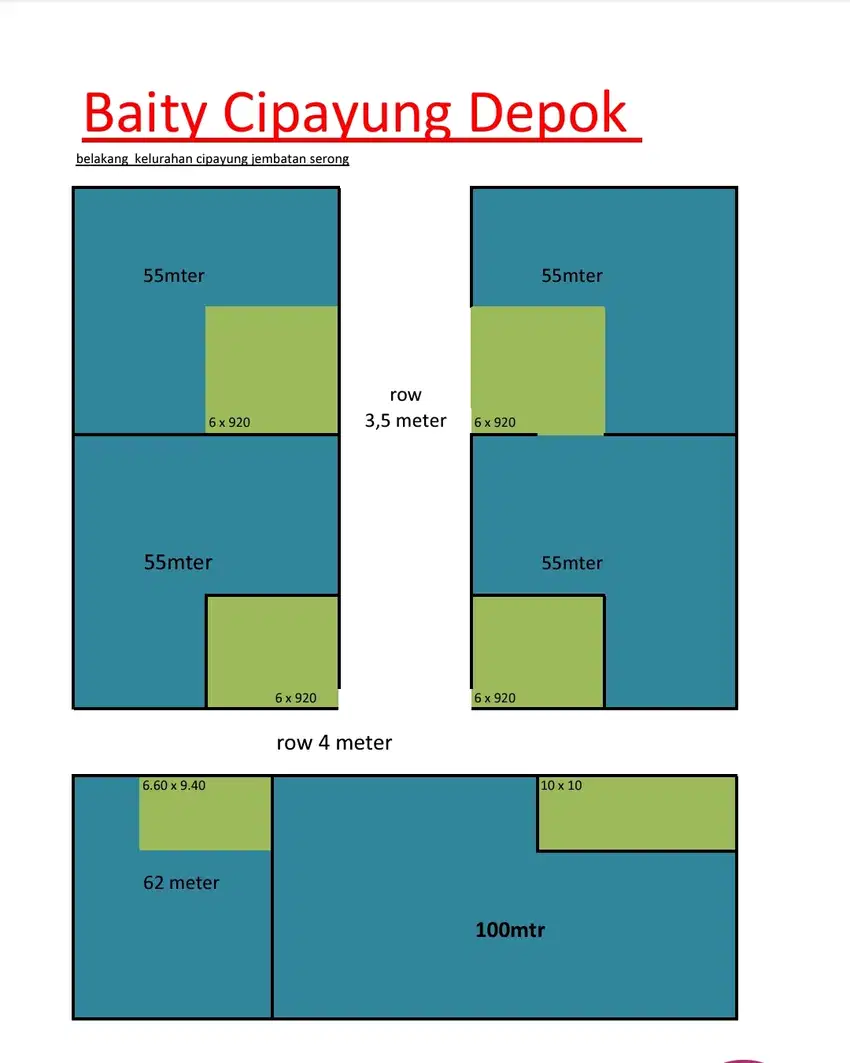 Kavling siap bangun Cipayung