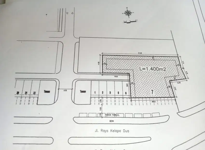 Dijual Kavling Komersial Termurah di Gading Serpong