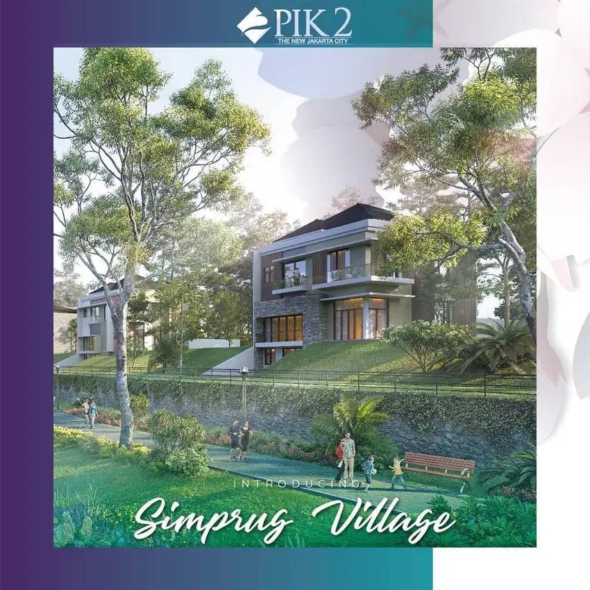 Dijual Kavling Simprug Village PIK2 uk 25 x 45