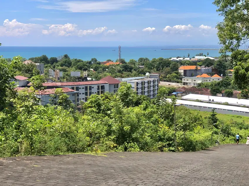 Tanah PREMIUM View Laut dan AirPort Jl Uluwatu ll Jimbaran