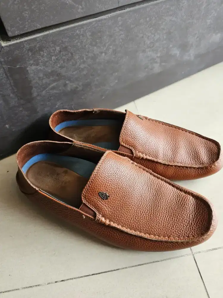 Sepatu hush puppies original kulit asli real leather