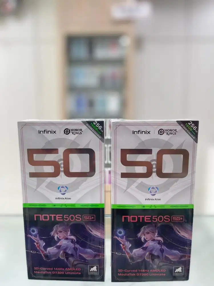 Baru...Infinix Note 50s 5G+ 8/256 Grs Resmi (Warna : Grey)