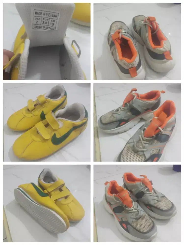 2 sepatu anak universal uk 34@ ciampea bgr