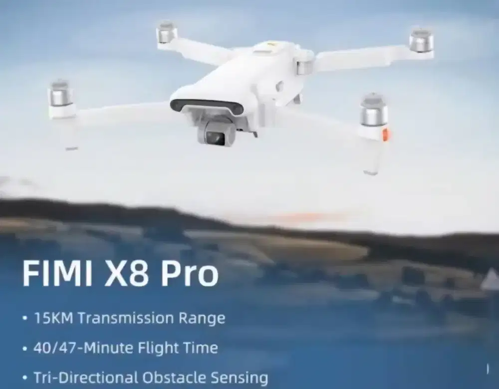 Drone Fimi x8 Pro kamera 4k 60fps fullset