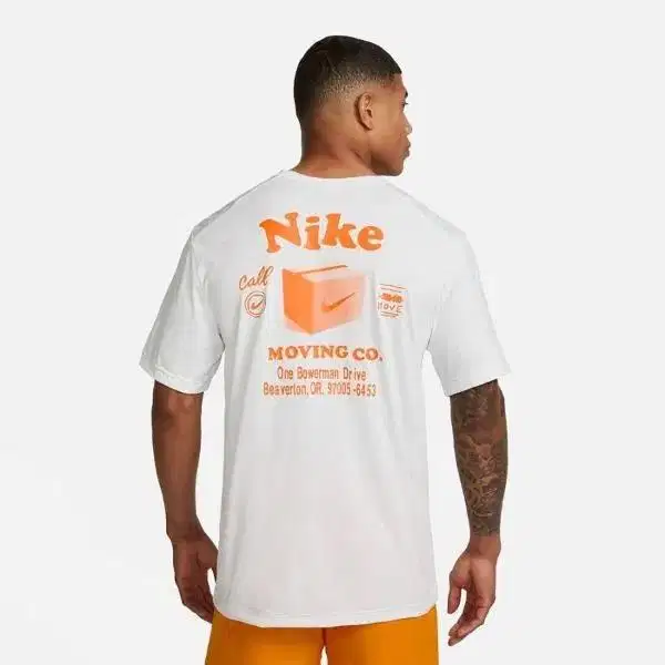 Kaos Jersey Nike Moving Co Men Training Dri Fit UV Hyverse Original