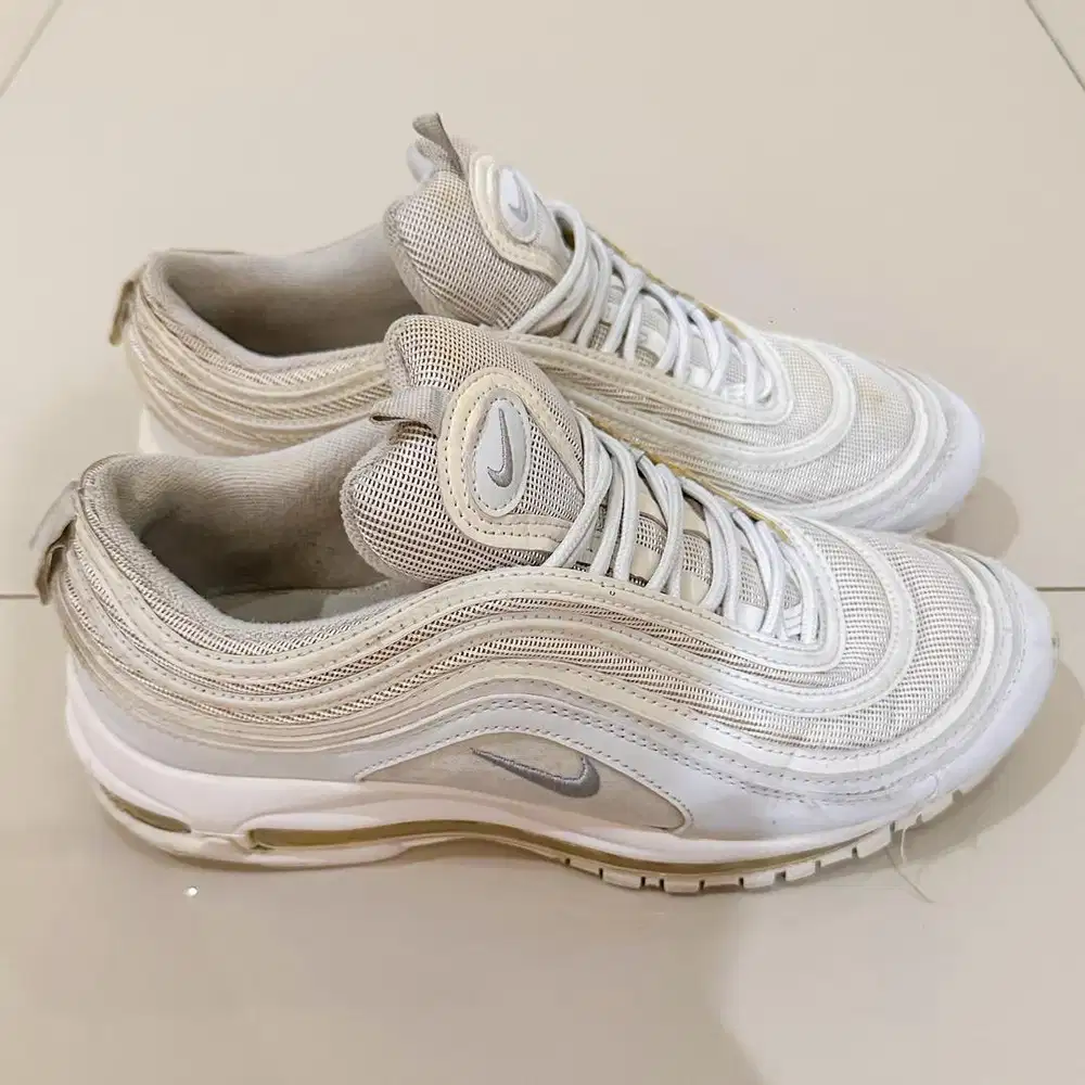 SEPATU NIKE AIR MAX 97 WHITE UK 42 PREMIUM