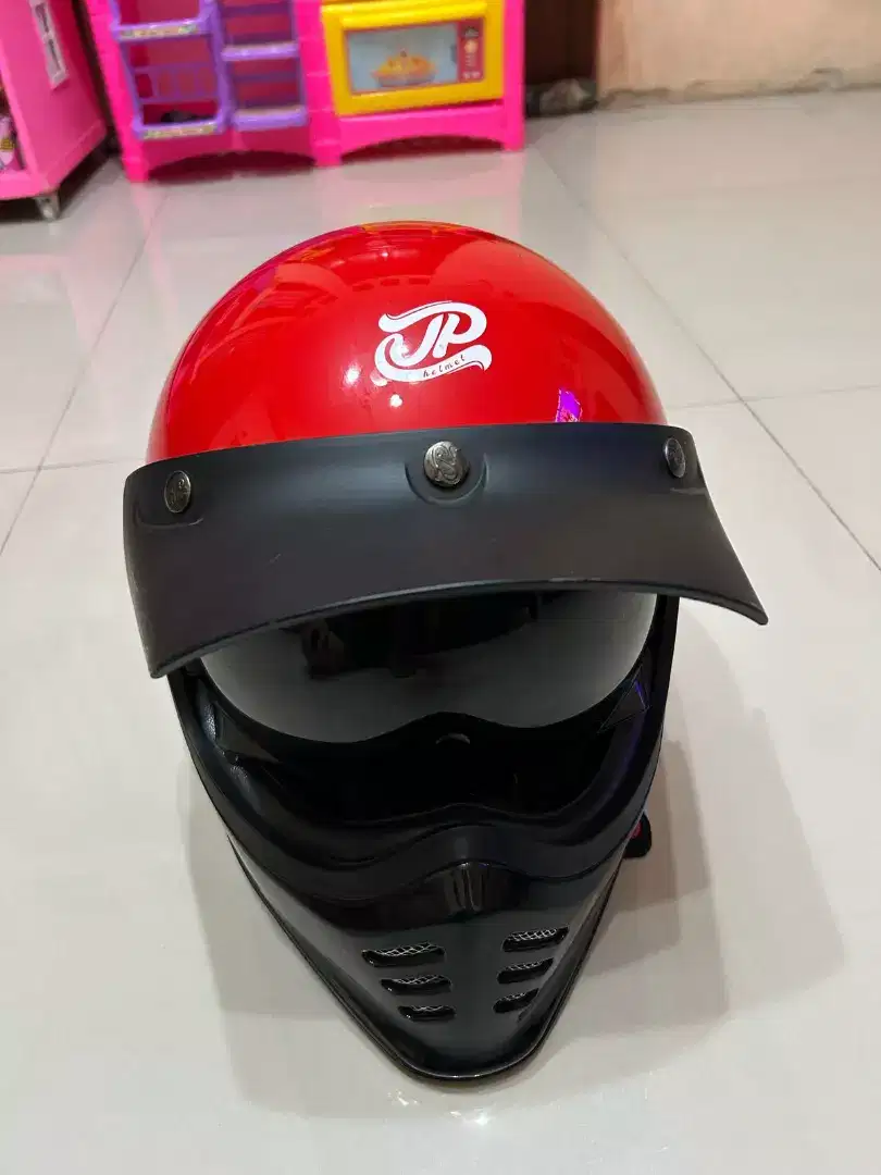 Helm jp helm cakil size L helm motor helm jp signature