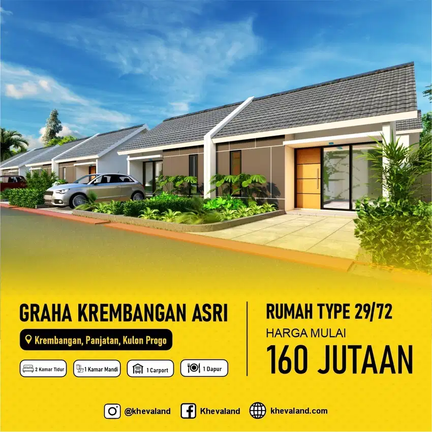 rumah di kulon progo dekat Bandara YIA