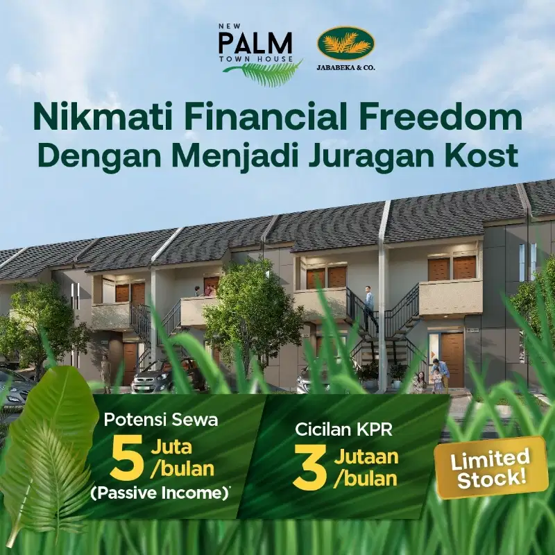 Palm Kos Kosan Jababeka dengan 10jt all in
