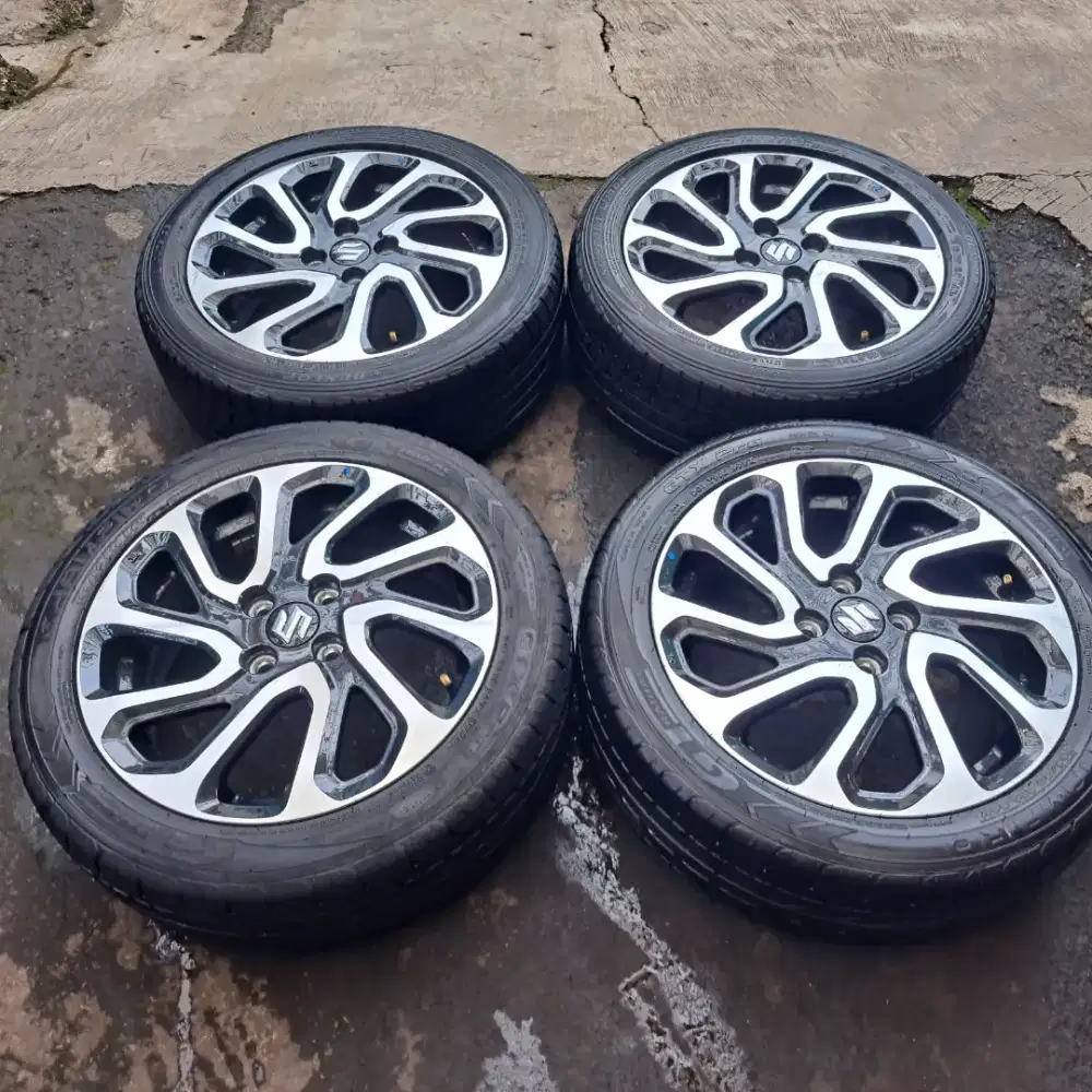 Baleno velg dan ban r16 baleno terbaru bisa tt