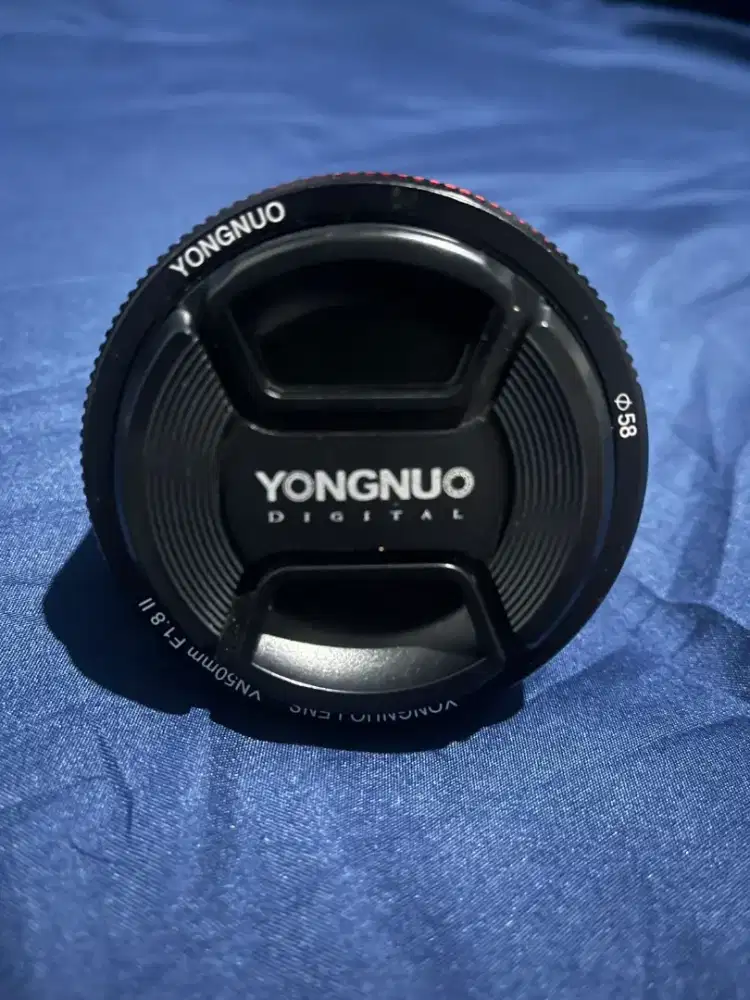 Lensa yongnuo 50mm f1,8 for canon