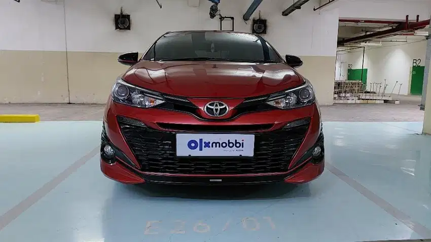 TDP 9,JT Toyota Yaris 1.5 TRD Sportivo Bensin-AT Merah 2018