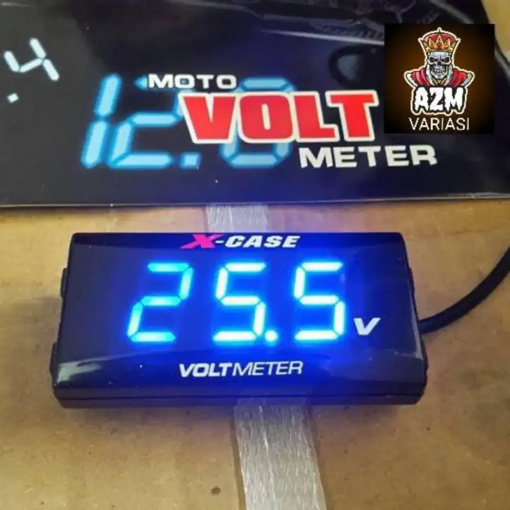voltmeter xcase anti air 12v ori