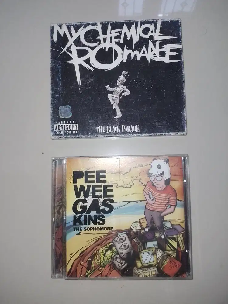 Dijual CD Jadul Original My Chemical Romance dan Pee Wee Gaskins