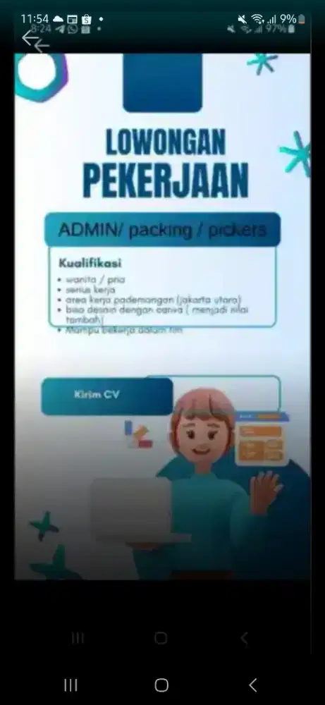 Lowongan kerja packing / picker olshop