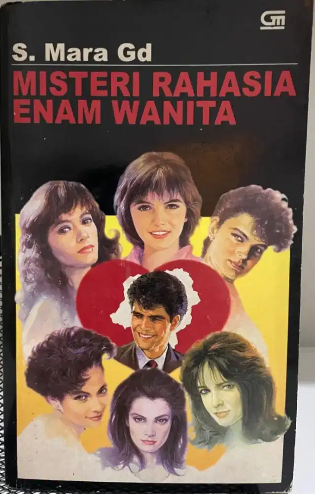 Novel misteri detektif MISTERI RAHASIA ENAM WANITA