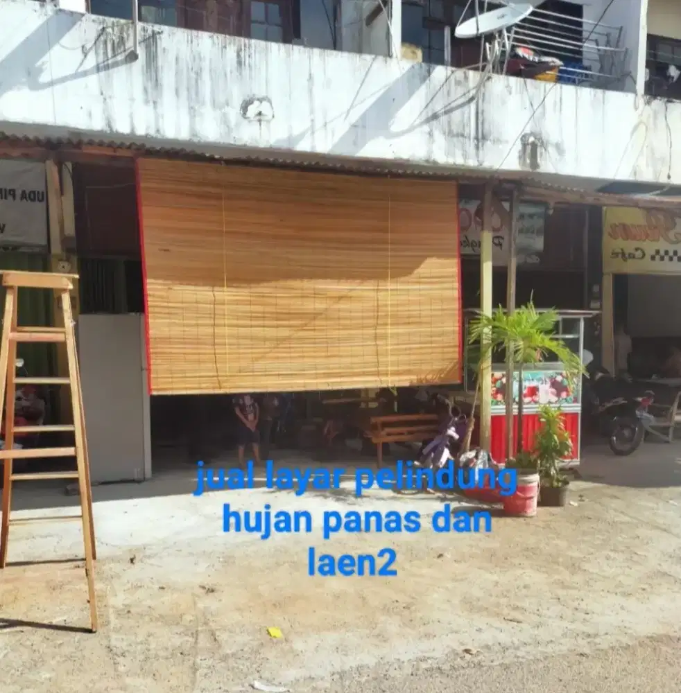 Jual layar pelindung hujan panas dan laen2
