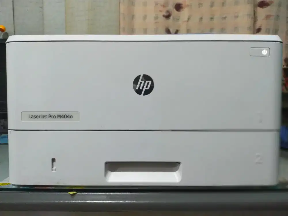 Printer LaserJet pro hp m404dn normal siap pakai
