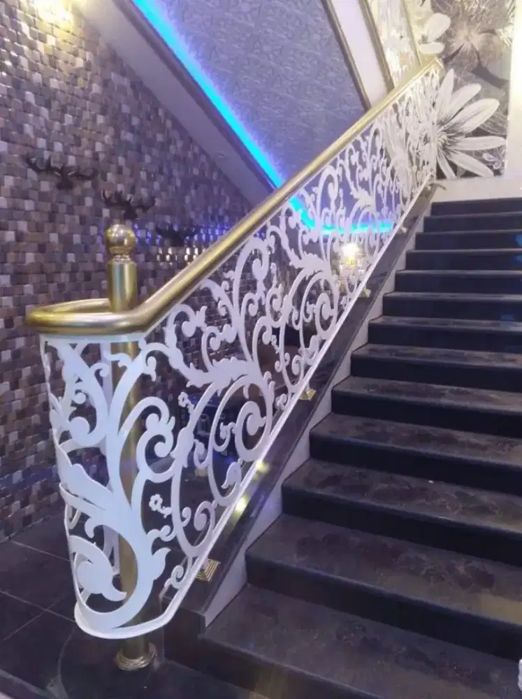 Bengkel las Lampung tralis kanopi pintu pagar gerbang tangga