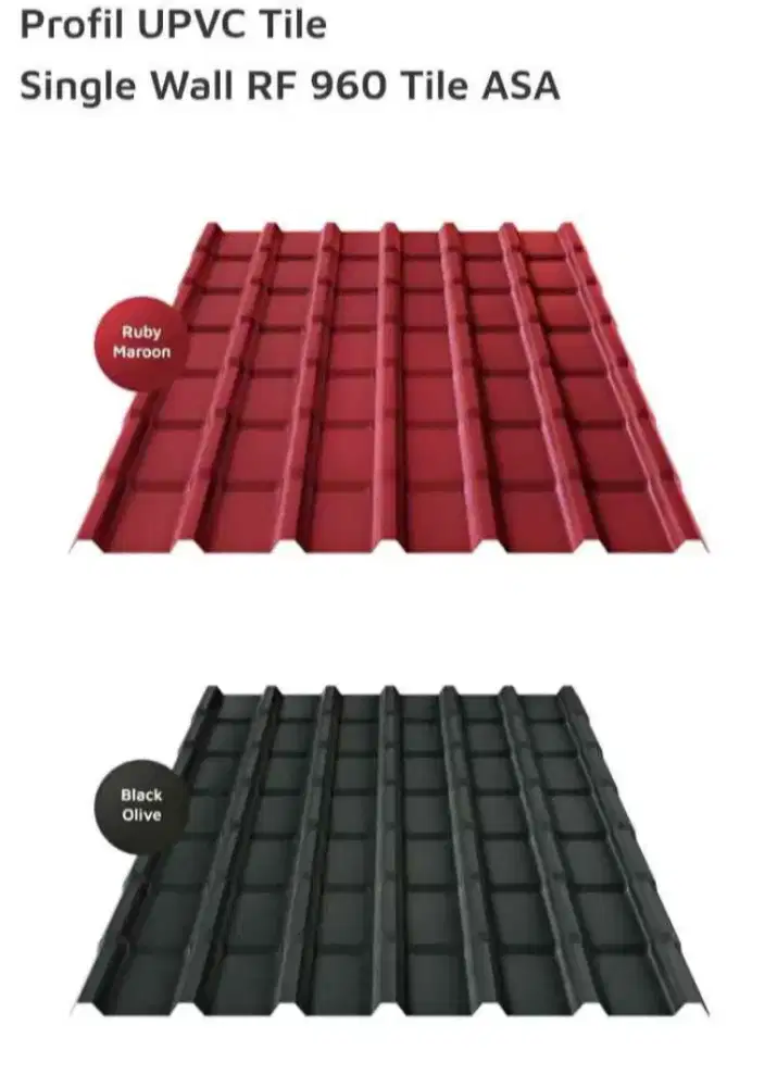 Genteng upvc murah solo