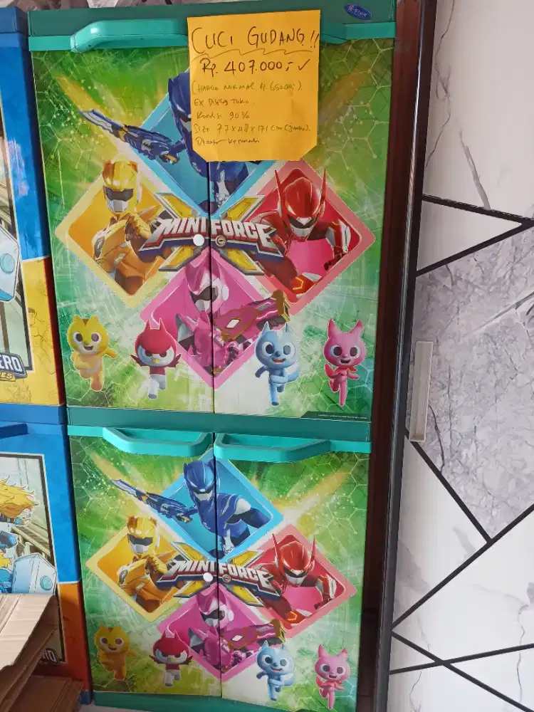 Lemari plastik naiba jumbo cuci gudang GM mebel