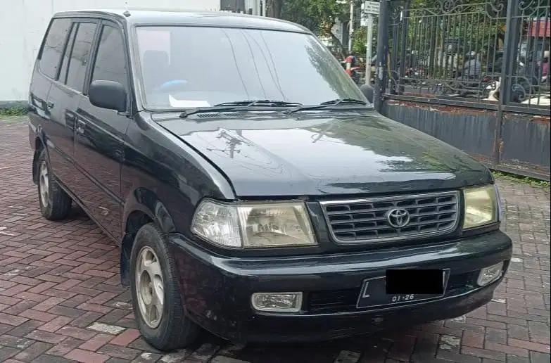 Dijual Kijang LF82 Hitam Metalik 2001 Kondisi siap pakai