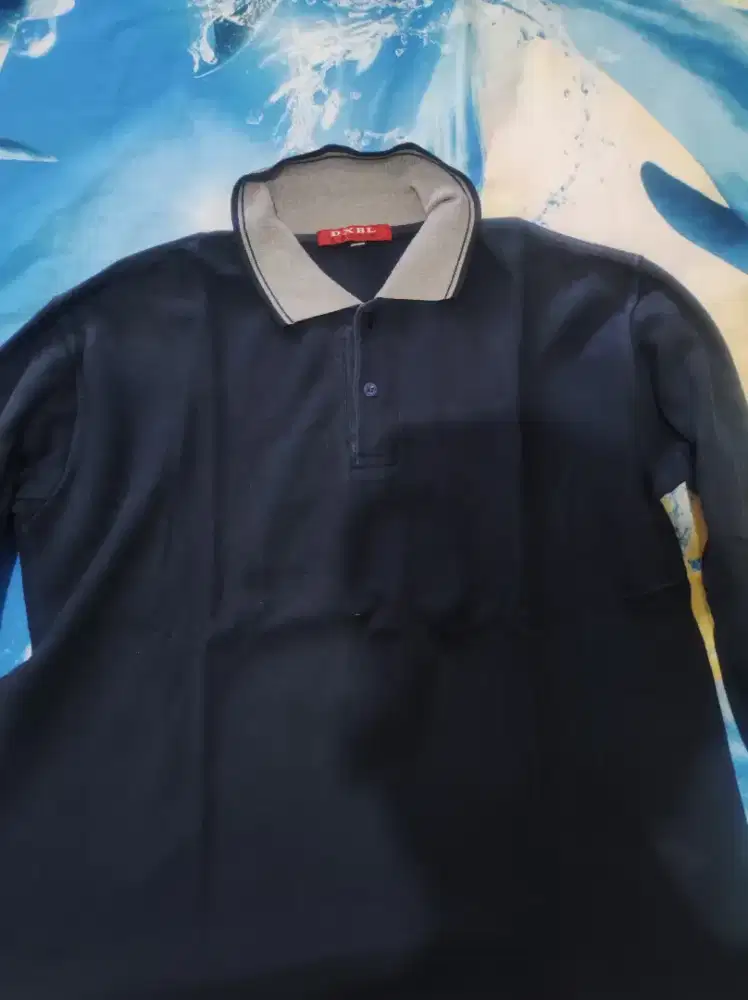 Kaos Polo Lengan Panjang Merk DXBL Executive Bekas
